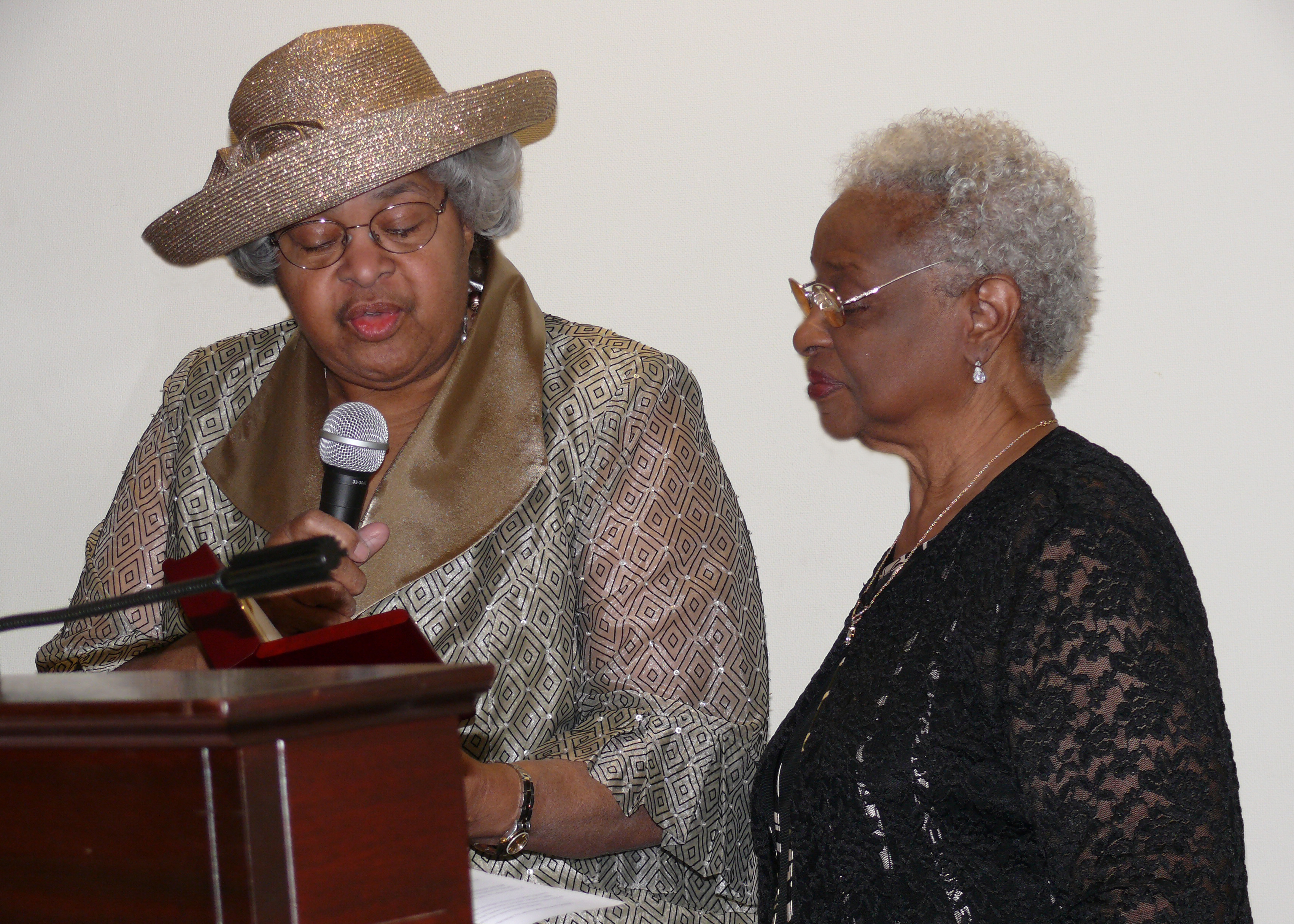 Bethlehem NAACPEsther Lee and Edith Banks